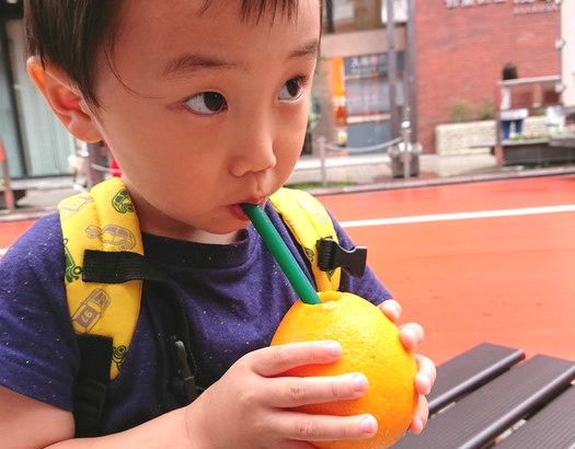 オレンジジュースと３歳児