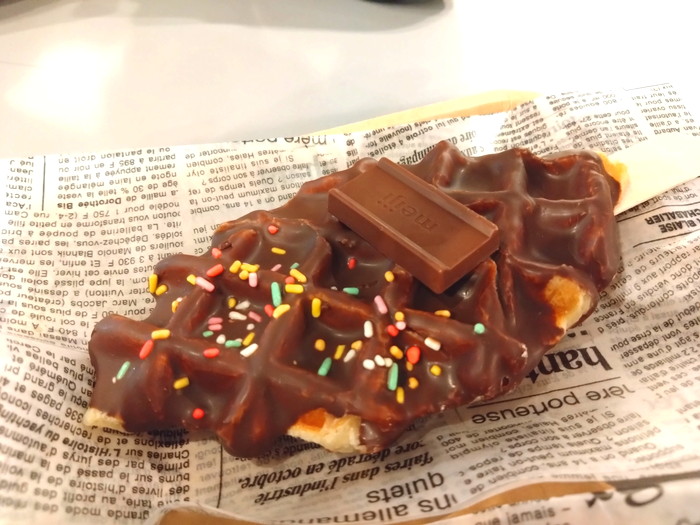marimariのチョコチョコクロッフル