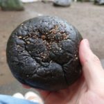 竹炭のコーヒークリームパン
