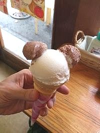 ミッキーマウス的なアイス